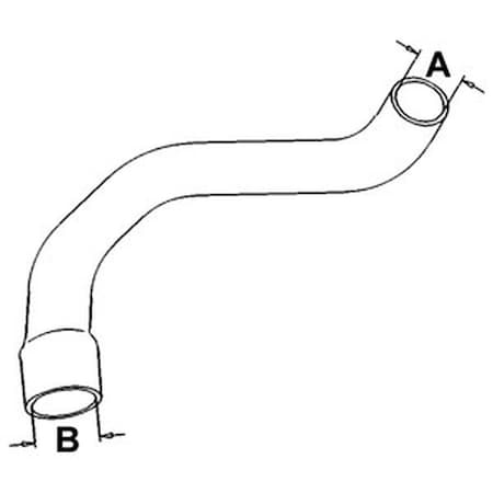 Aftermarket Radiator hose - Fits John Deere -, R53407 R43581